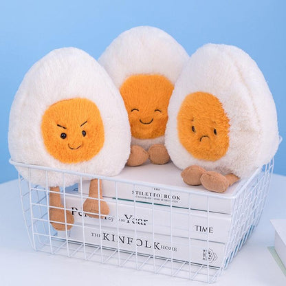 Super cute boiled egg soft toys