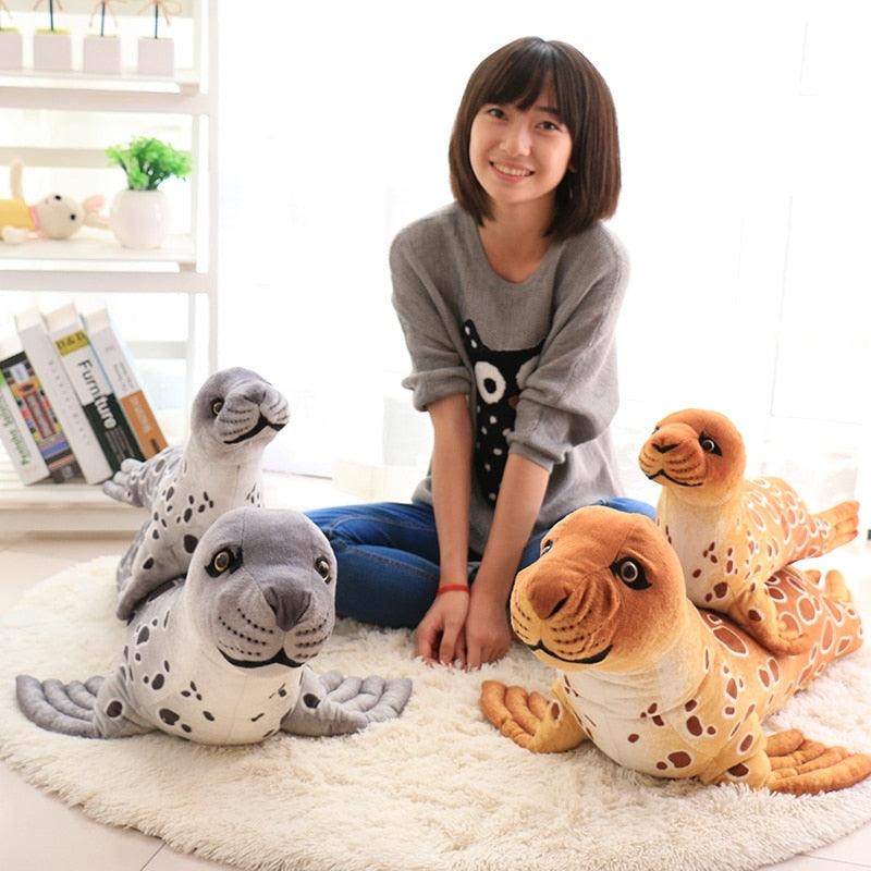 Realistic seal plush