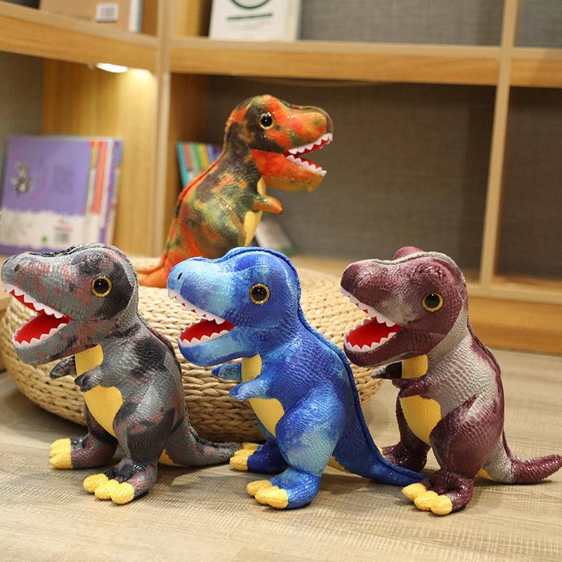 Colorful and cute T-rex plush toys