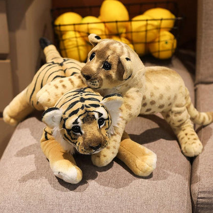 Adorable Lion, Leopard and Tiger soft toys