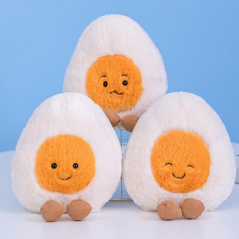 Super cute boiled egg soft toys