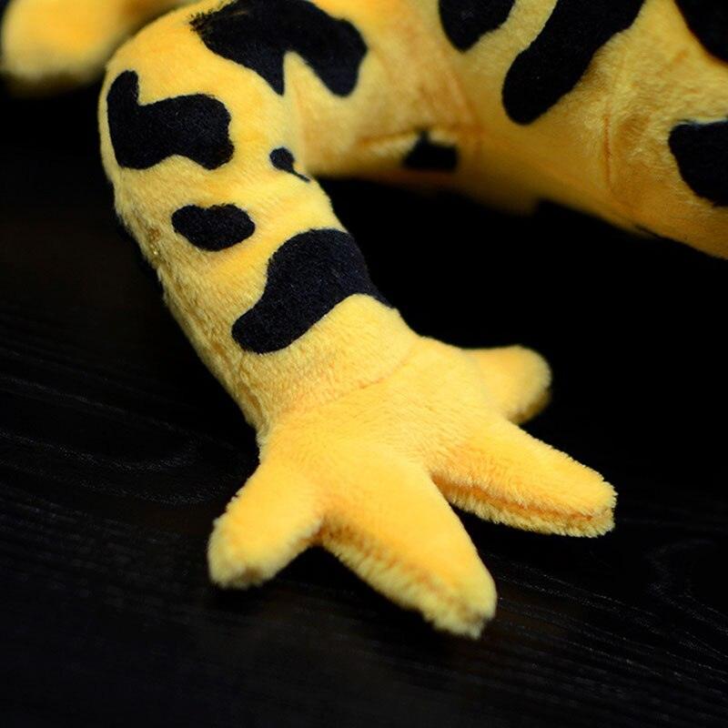 Realistic Yellow Poison Frog Plush Toy