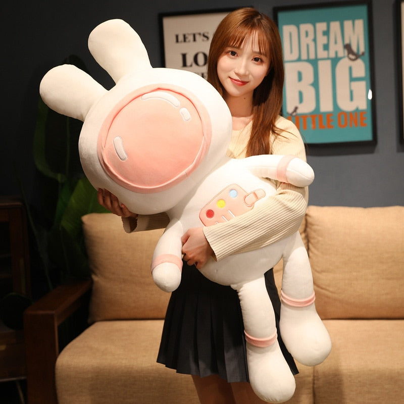 Kawaii space rabbit stuffed animals