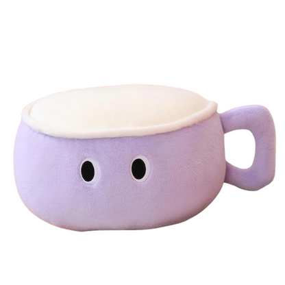 Peluche grande tasse de café