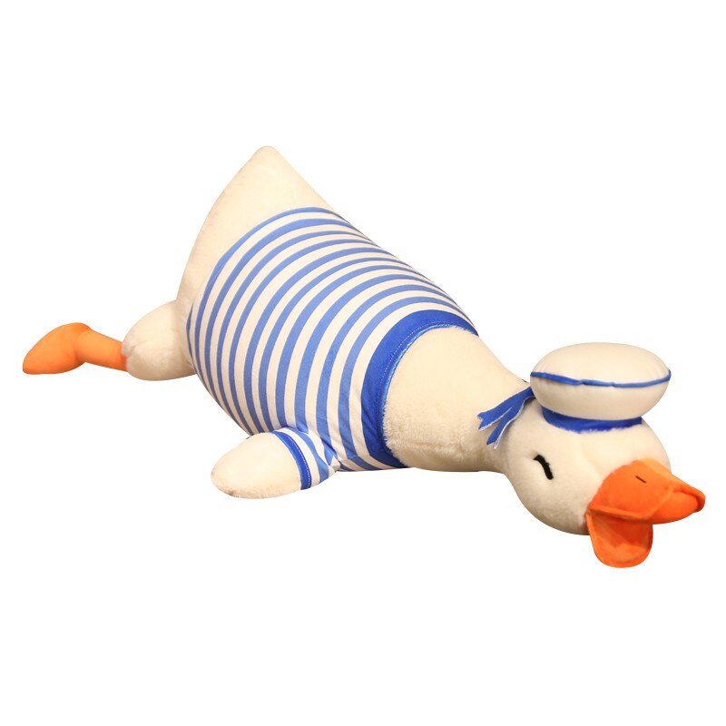 Jouets en peluche canard marine