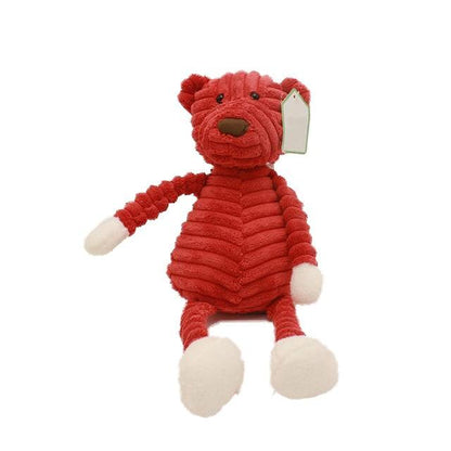 Doudou Ours Rouge - Peluche Center | Boutique Doudou & Peluches