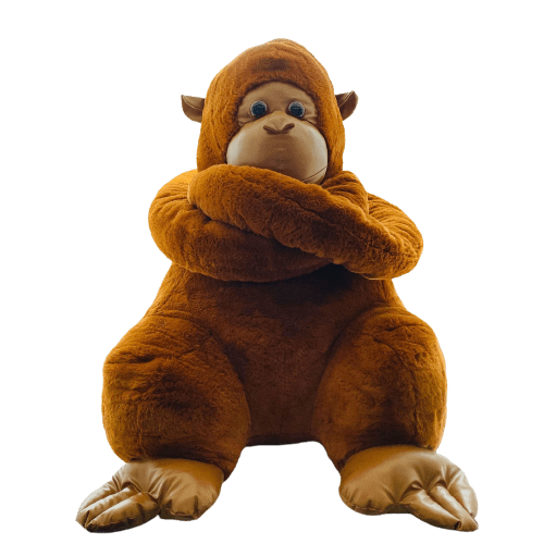 Brown King Kong Monkey Plush