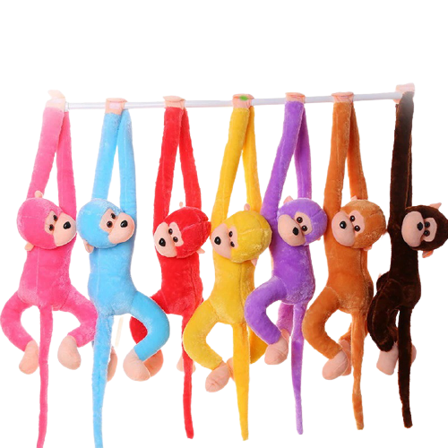 Monkey Plush Solid Colors