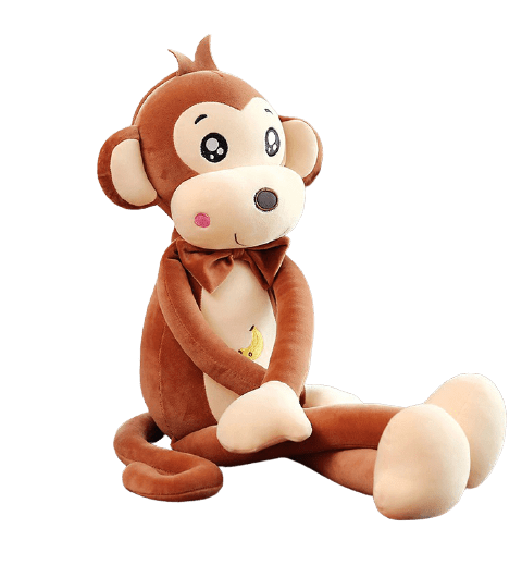 Cute Brown Monkey Plush Toy