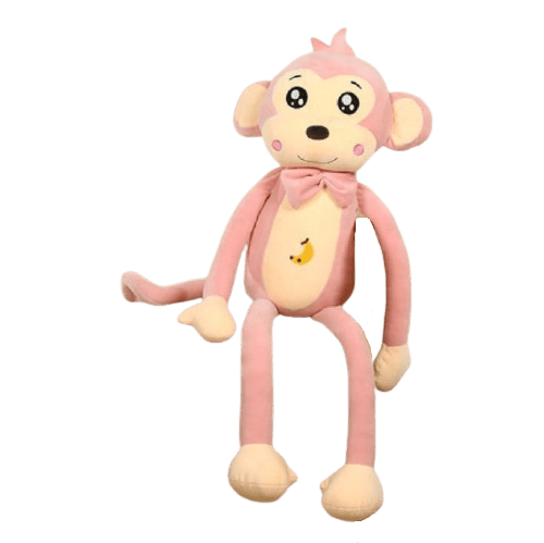 Cute Pink Monkey Plush Toy