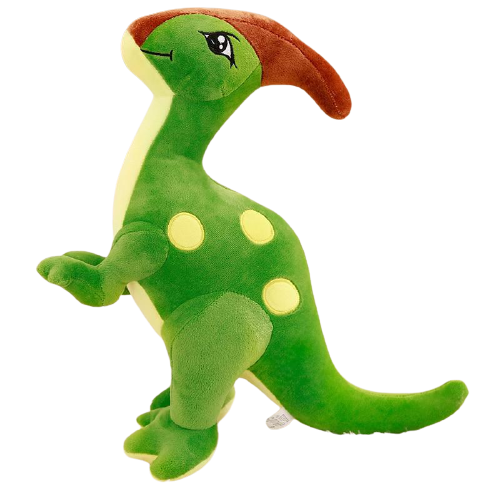 Parasaurolophus plush toy