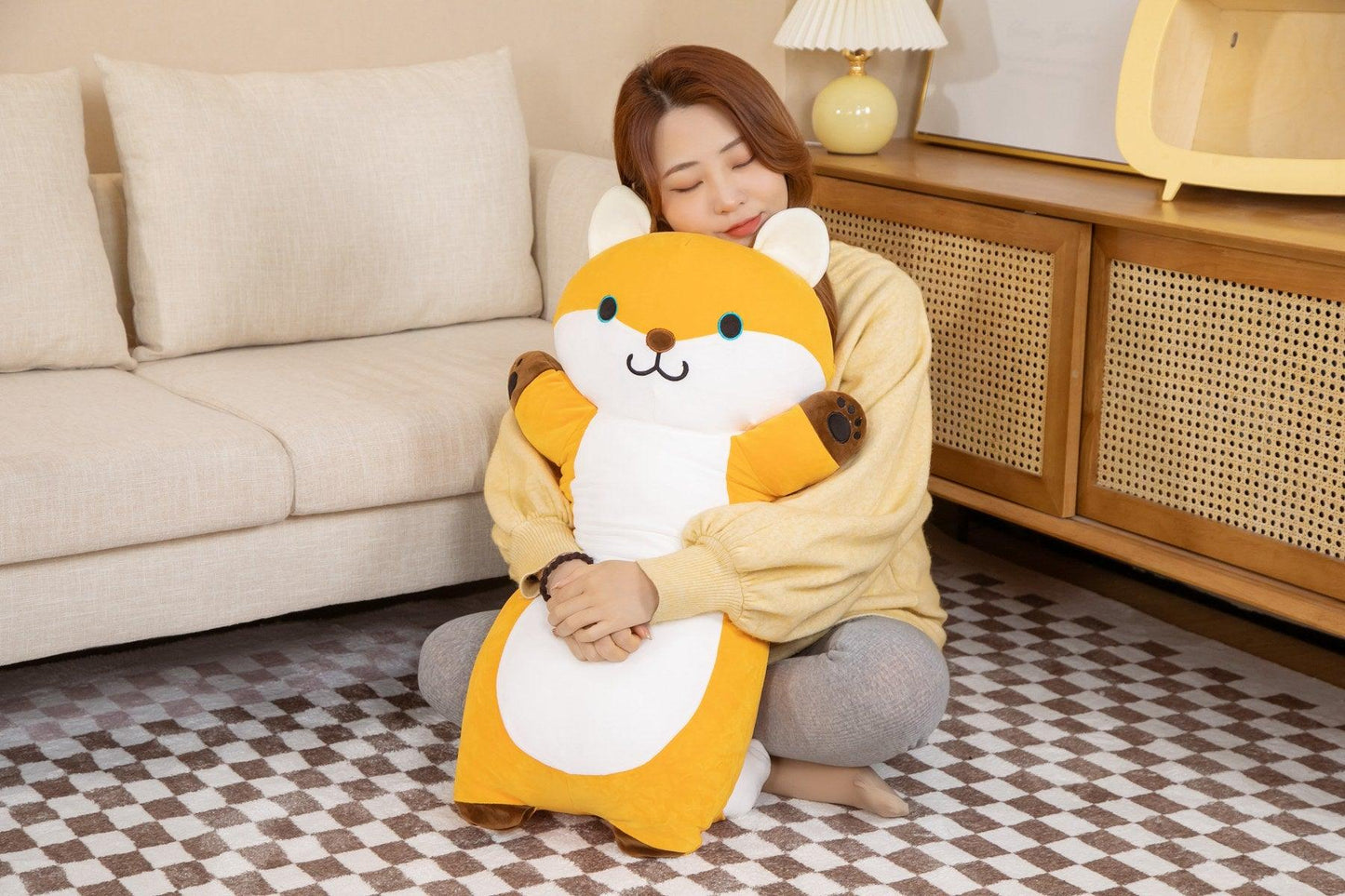 Adorable Siam Fox and Cat soft toy