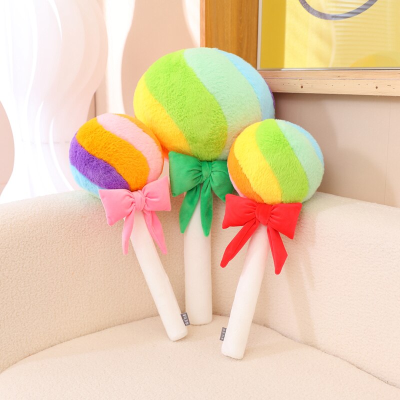 Peluche Nuage de Bonbons Arc-en-ciel