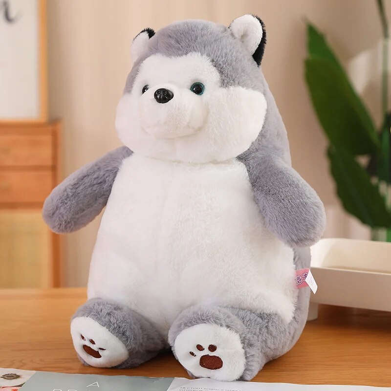 Peluche Huskie joufflu