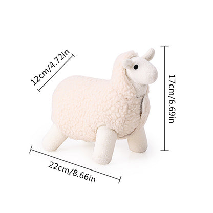 Squeaky Sheep Plush Dog Toy