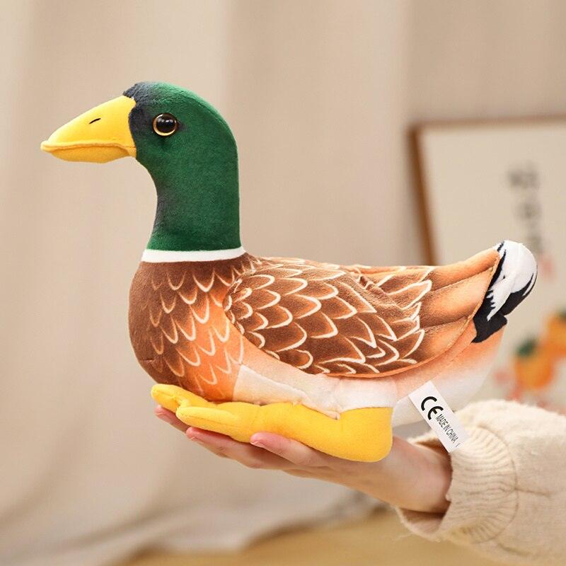 Realistic Adult Duck Plush Toy