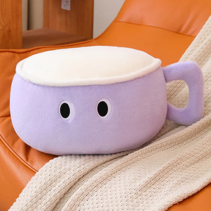 Plush large cup of coffee