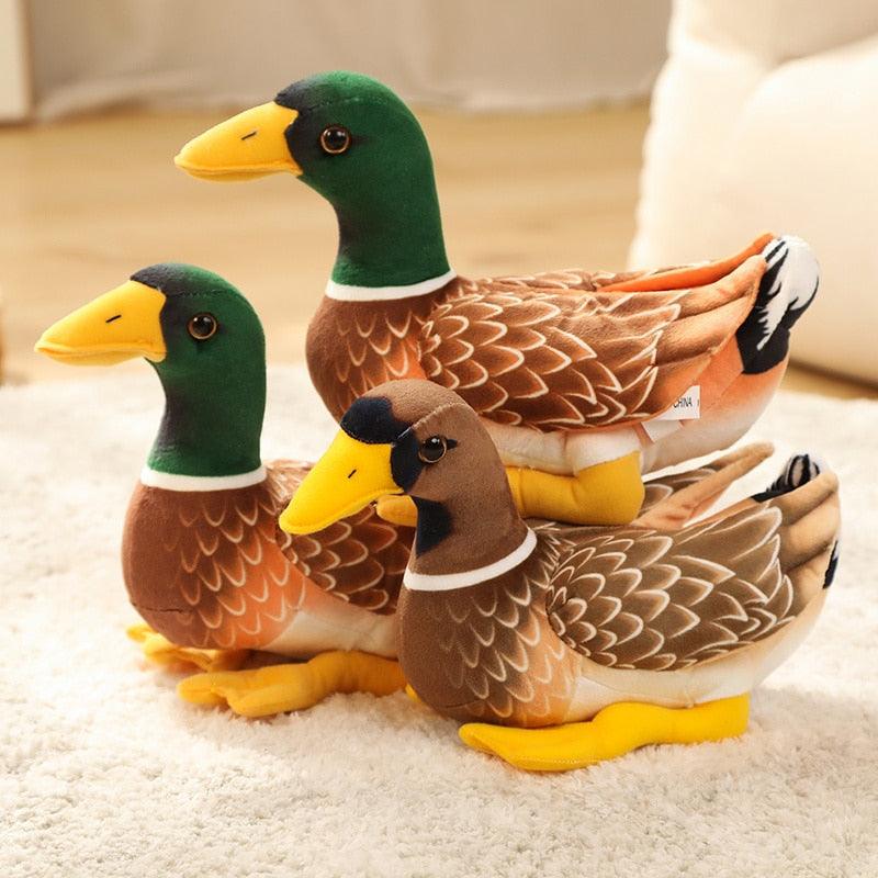 Realistic Adult Duck Plush Toy