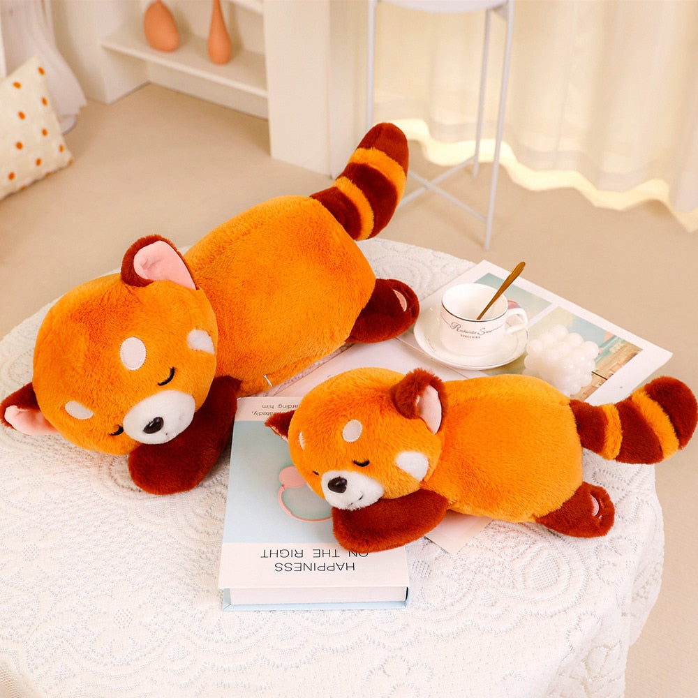 Sleeping Red Panda Plush