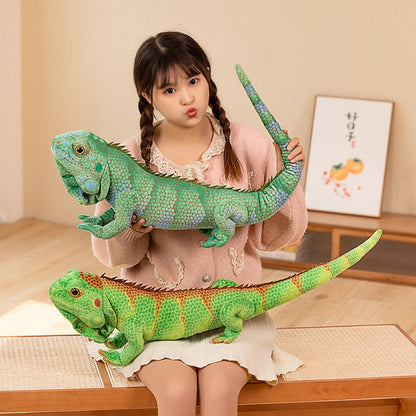 Realistic Iguana plush toy