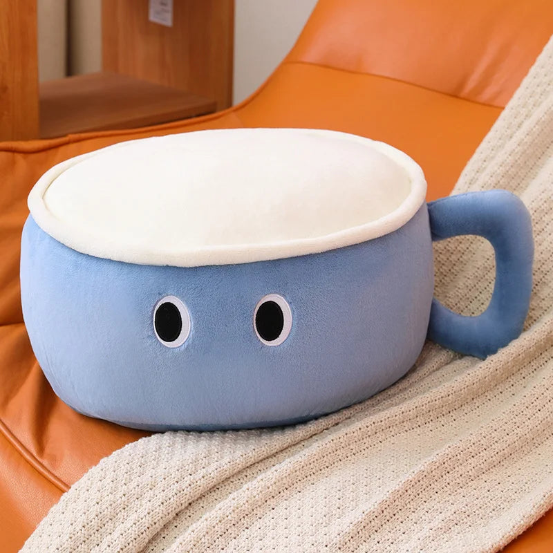 Plush large cup of coffee