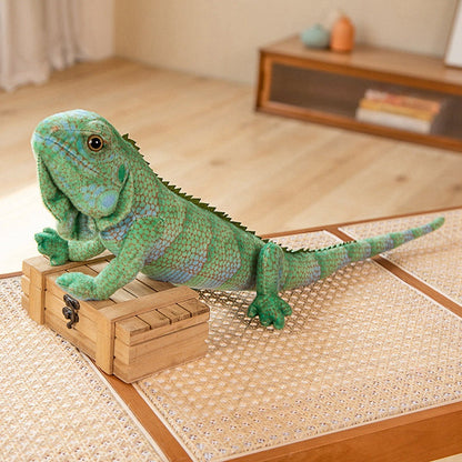 Realistic Iguana plush toy