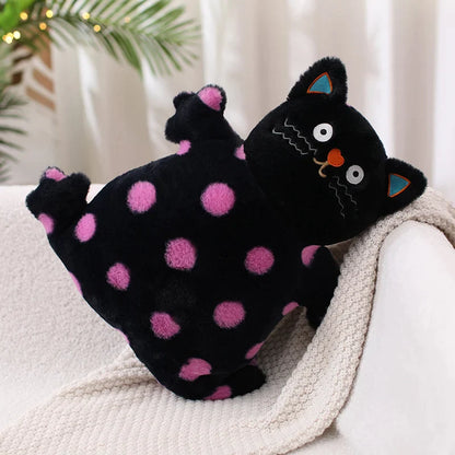 Peluche Polka Dot Kitty Cat