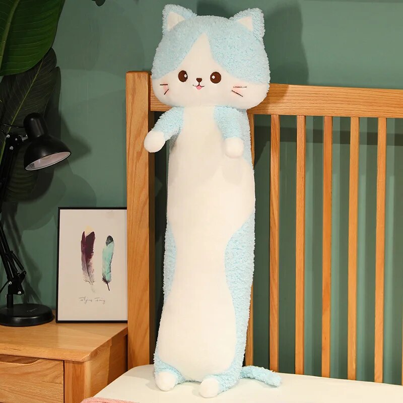 Catnip the Long Cat Plush Pillow