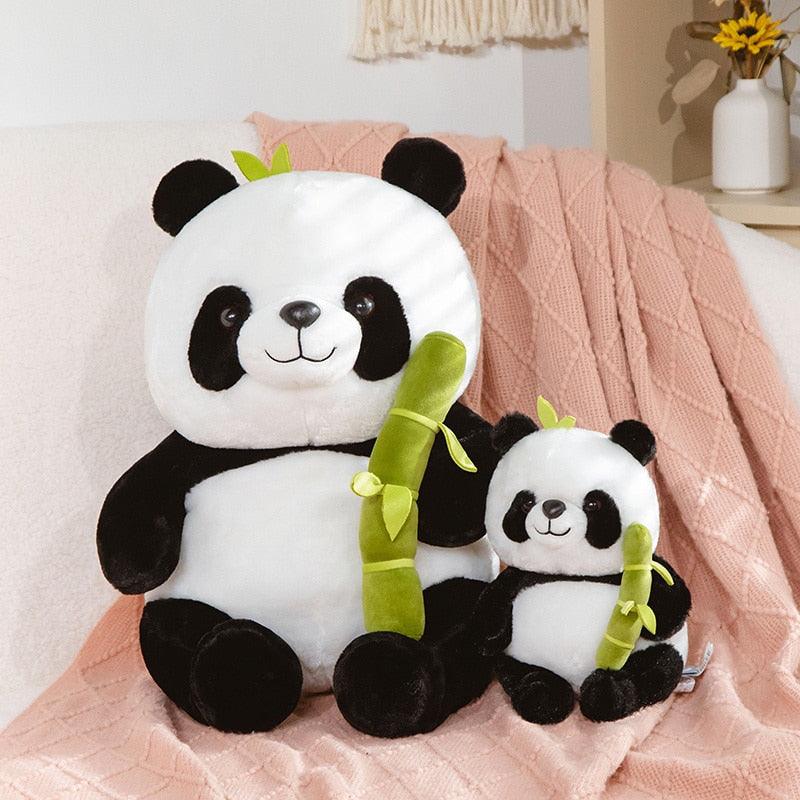 Peluche Panda Bambou Kawaii