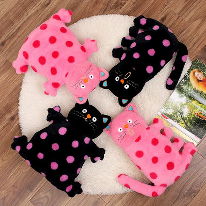 Peluche Polka Dot Kitty Cat