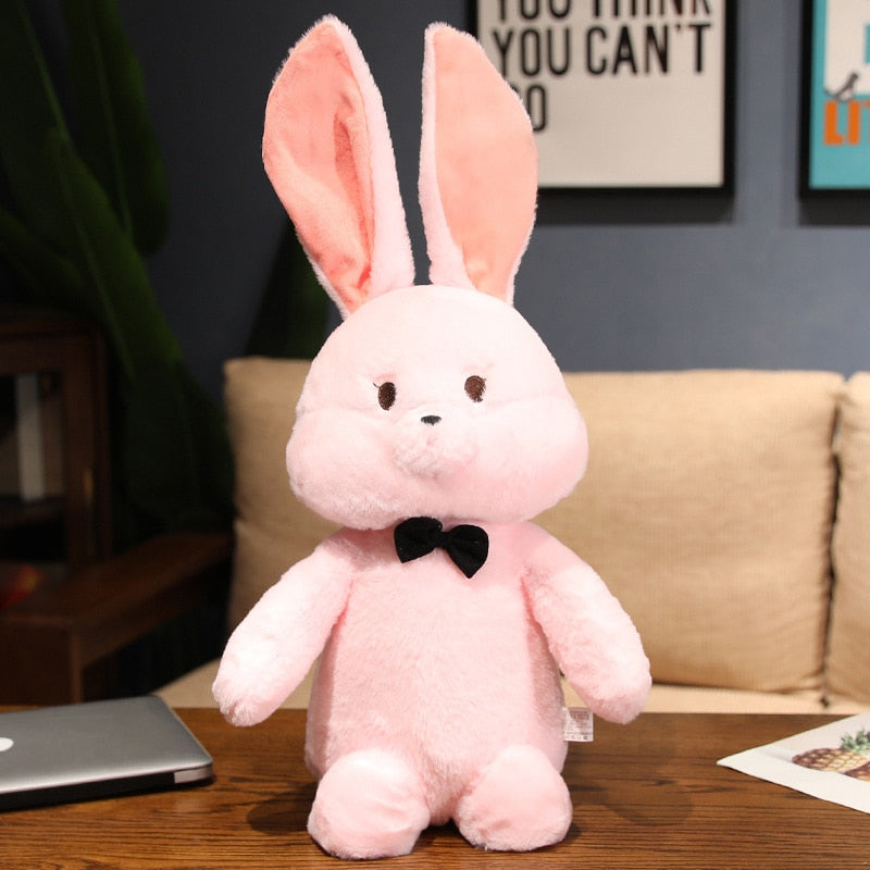 Rabbit plush with bow tie