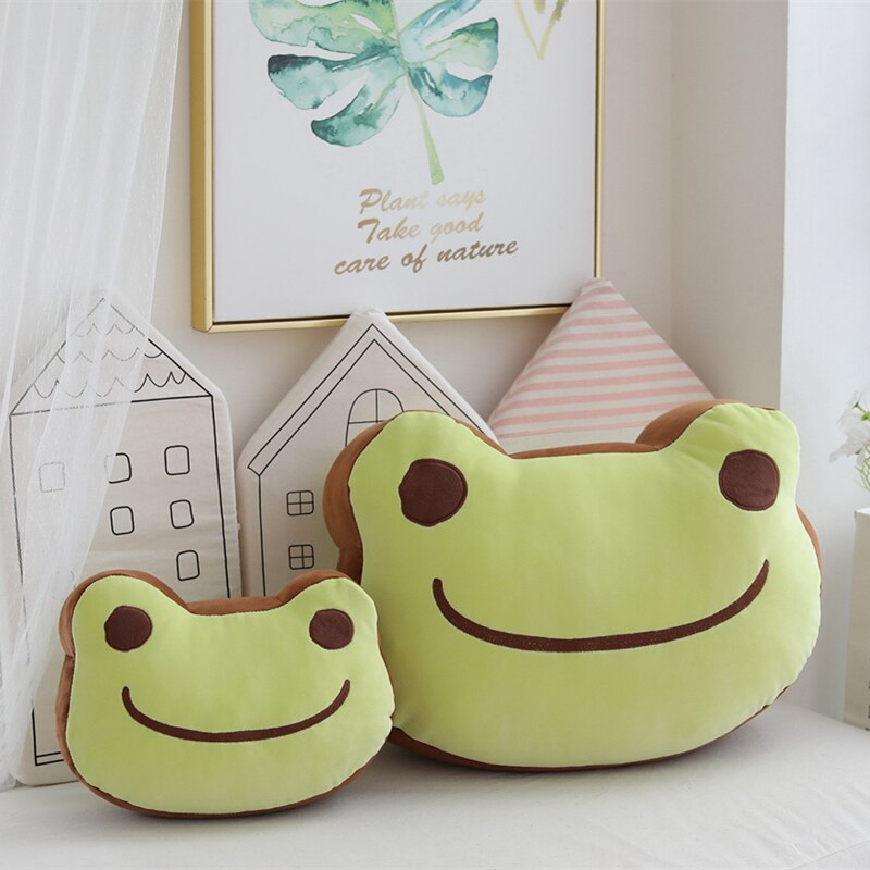 Happy Frog Pillow