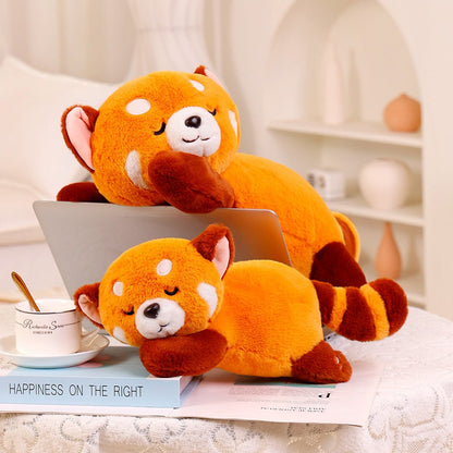 Sleeping Red Panda Plush