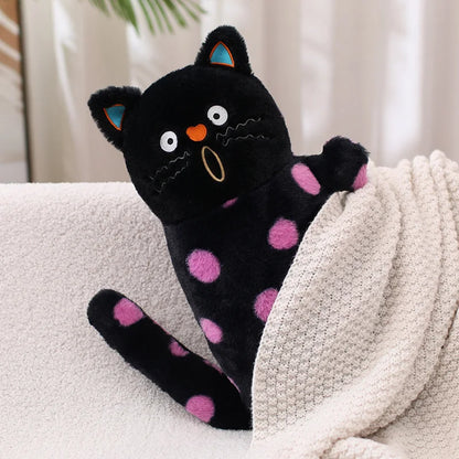 Peluche Polka Dot Kitty Cat