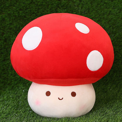 Peluches Kawaii Champignon Tacheté