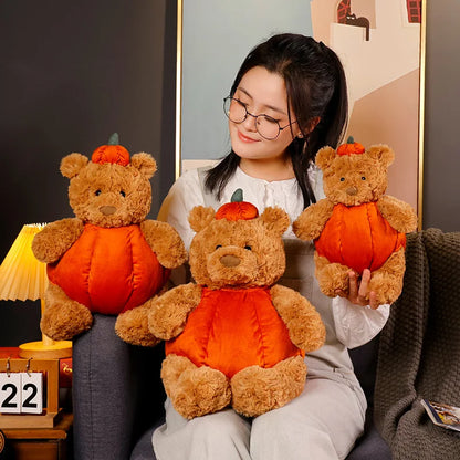 Teddy Bear Cute Pumpkin