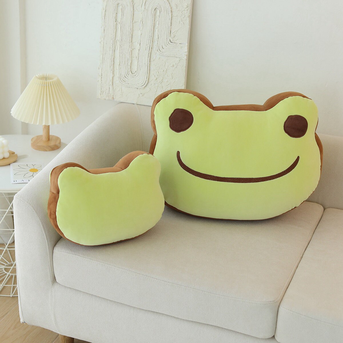 Happy Frog Pillow