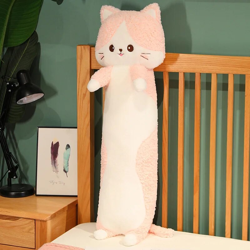 Catnip the Long Cat Plush Pillow