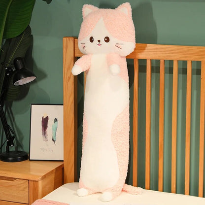 Catnip the Long Cat Plush Pillow