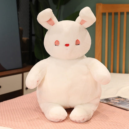 Chubby Sleeping Bunnie Soft Toys