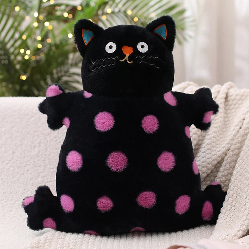 Peluche Polka Dot Kitty Cat