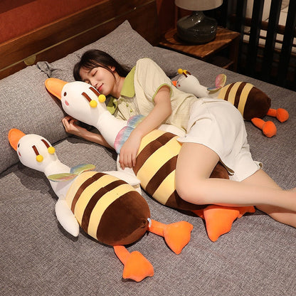 Super cute goose bee plush toy