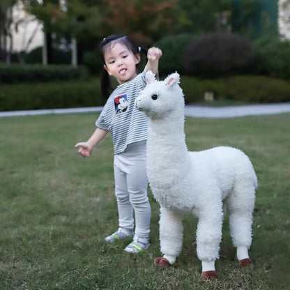 Giant realistic Alpaca stuffed animals