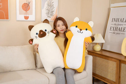 Adorable Siam Fox and Cat soft toy