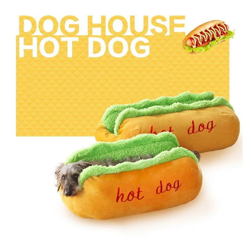 Hot dog shaped bed