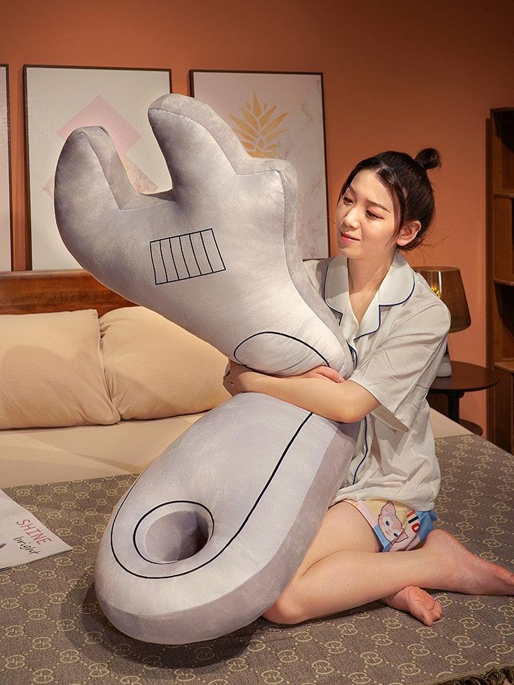 Extra-large adjustable wrench plush toy