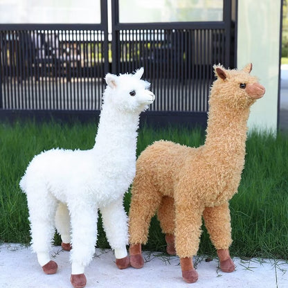 Giant realistic Alpaca stuffed animals