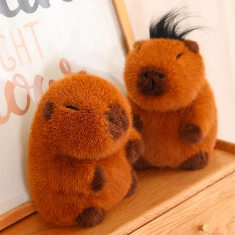 Fluffy Capybara plush toy