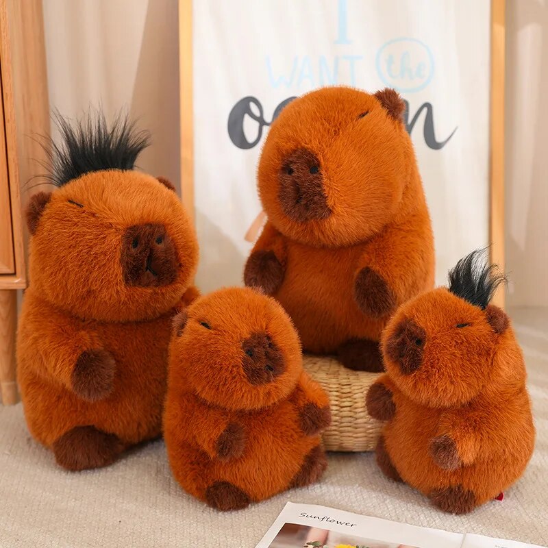 Fluffy Capybara plush toy