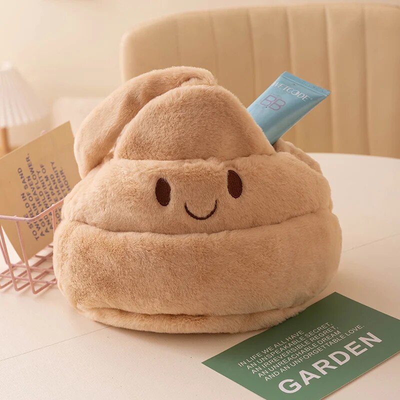 Playful Poop Plush Bag